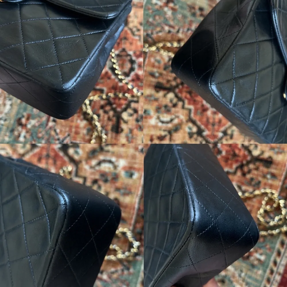 SOLD** Chanel Vintage Classic Mini Square Single Flap Bag - Picture 9 of 14